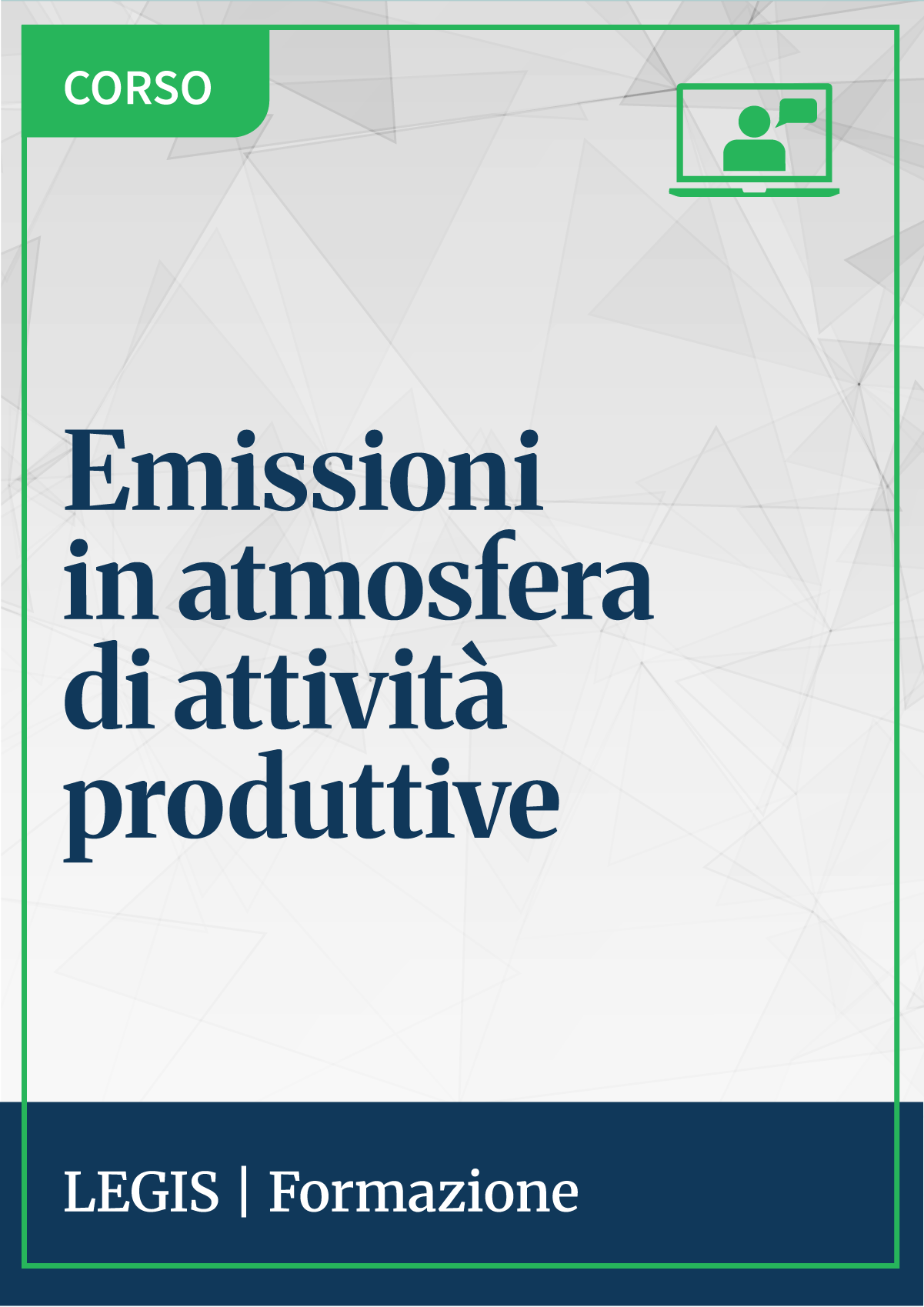 Copertina Emissioni in atmosfera di attività produttive
