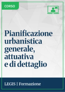 Copertina Pianificazione urbanistica