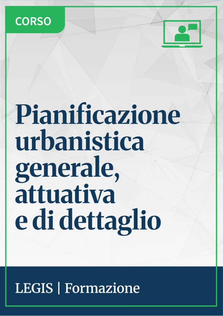 Copertina Pianificazione urbanistica