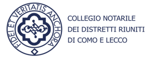 Collegio notarile dei distretti riuniti di Como e Lecco logo
